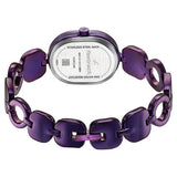 Fastrack Style Up Purple Mother of Pearl Girls Watch NU6309QM01