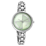 Fastrack Pulse Green Dial Girls Watch NU6311SM01F