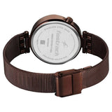 Fastrack Tick Tock Brown Girls Watch 6319QM01