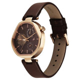 Fastrack Tick Tock Brown Girls Watch 6319WL01