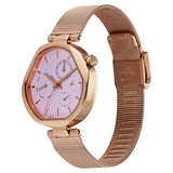 Fastrack Tick Tock Pink Girls Watch 6319WM01