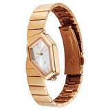 Fastrack Wild Silver Dial Rose Gold Girls Watch 6323WM02