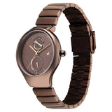 Fastrack Gelato Chocolate Dial Girls Watch 6327QM01