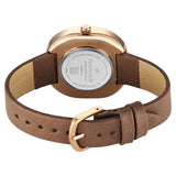 Fastrack Gelato Rose Gold Chocolate Girls Watch 6330WL01