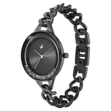 Fastrack Glitch Black Dial Girls Watch NS68026NM01