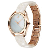 Fastrack Younique Mother of Pearl Dial Girls Watch NU68036KD03