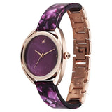 Fastrack Younique Purple Girls Watch – NU68036KD05