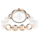 Fastrack Younique Mother of Pearl Dial Girls Watch 68037KD01