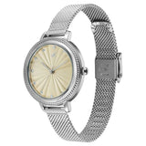 Fastrack Stunners X Ivory Dial Girls Watch NU68048SM02