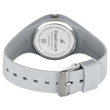 Fastrack Tweens Grey Silicone Girls Watch 68050PP02W