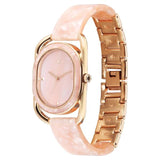 Fastrack Younique Pink Mother of Pearl Girls Watch NU68051KD02