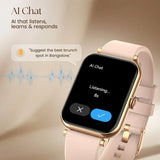 Fastrack Noir Charm Smartwatch Rose Gold 68055WM01K