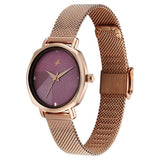 Fastrack Stunners Purple Girls Watch 68064WM02