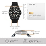 Timex Deep Water Black Dial Men Watch TW2Y02200UJ