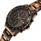 Sonata Brown Dial Brown Strap Men's Watch 77187KM04