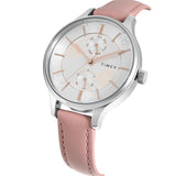 Timex Multifunction Silver Round Dial Women’s Watch TWEL14822