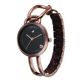 Fastrack Opulence Black Girls Watch NU6298QM01
