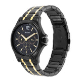 Titan Black & Gold Multifunction Watch 1698KM02