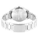 Sonata Green Dial Silver Strap Men's Watch NU7146SM03
