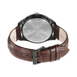 Titan Classic Chronograph Teal Green Dial Leather Watch 90169NL01
