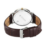 Titan Elegance White Dial Men’s Watch 90203BL01