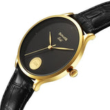 Sonata Black Coin Dial Men's Watch NU7153YL01