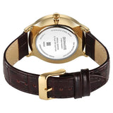 Sonata Maroon Coin Dial Men's Watch 7153YL03