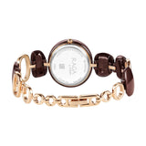 Titan Raga Ceramics Brown Women's Watch NU95146KD03