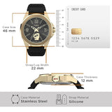 Timex UFC Street Black Octagonal Dial Men Watch TW2W73600UJ