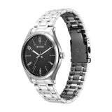 Titan Wrist Wit Black Dial Steel Watch 1802SM10