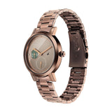 Fastrack Tick Tock Beige Girls Watch NU6225QM01