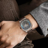 Titan Techno Beats Anthracite Automatic Men’s Watch NU1893KL01