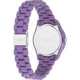 Timex Trend Purple Round Dial Women’s Watch TW2Y04800UJ