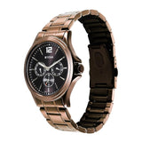 Titan Neo Splash Brown Dial Multifunction Watch for Men 1698QM02
