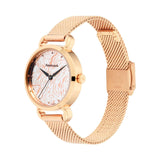 Fastrack Animal Print Bicolour Dial Girls Watch NU6221WM01