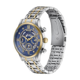 Sonata Blue Dial Two-Tone Strap Men's Watch NU77146BM01