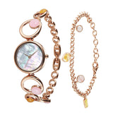 Titan Raga New You Citrine & Rose Stones Women's Watch NU95194WM01F