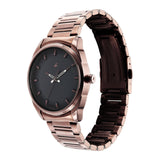 Fastrack Black Dial Brown SS Men's Watch NU3273QM01