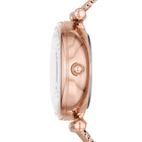 Fossil Carlie Mini Automatic Mesh Watch for Women ME3188