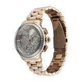 Titan Classique Half Cut Chronograph Men's Watch 90218WM01