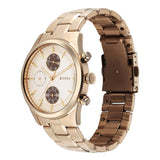 Titan Classique Neo Splash Cream Dial Gold Watch 1805WM02