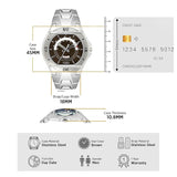 Timex Brown Dial Men Day-Date Watch TW000EL09