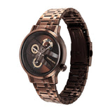 Fastrack Exuberant Multifunction Brown Dial Guys Watch NU3301QM01
