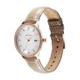 Titan Bright Leathers Brown Women’s Watch NT95247WL04