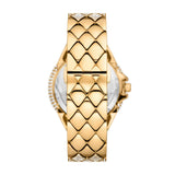Michael Kors Camille Gold Pavé Bracelet Watch for Women MK4800