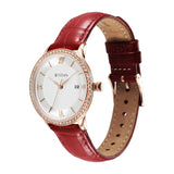 Titan Bright Leathers Red Women’s Watch NT95247WL01