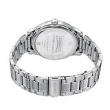 Sonata Green Dial Silver Strap Men's Watch NU77149SM02