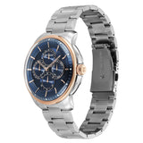 Titan Classique Four Eye Blue Dial Men’s Watch 90217KM04