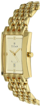 Titan White Dial Steel Men’s Watch NU1927YM05