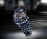 Fastrack Gambit Black Dial Guys Watch NU3309QM01